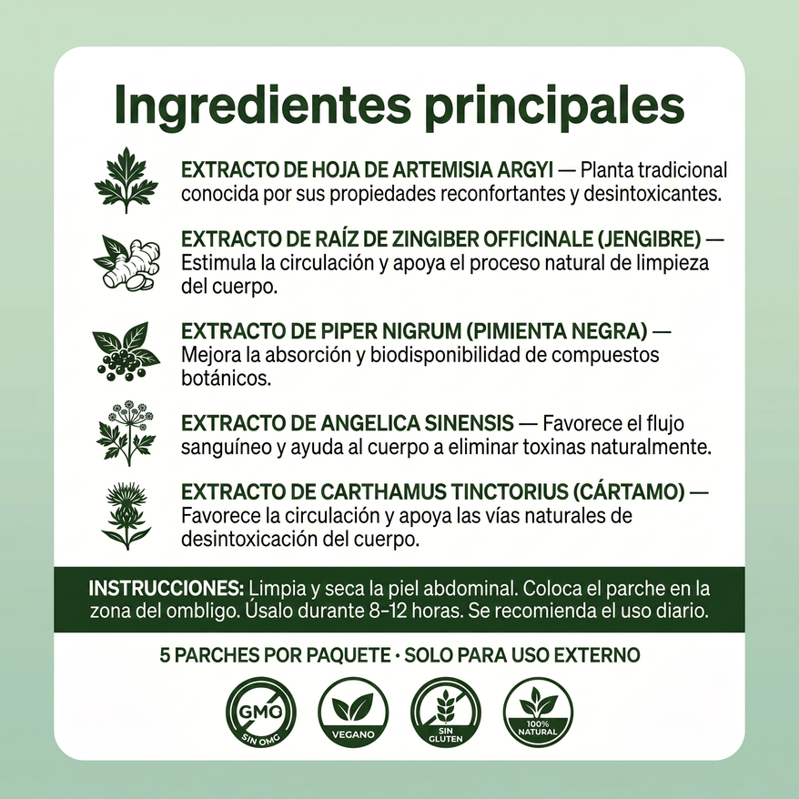 Aida™ - Parches Botánicos Detox